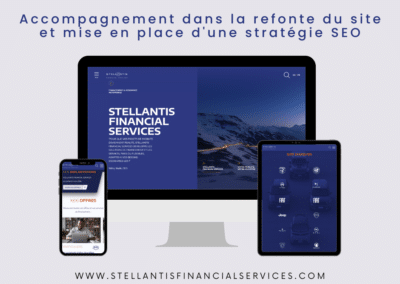 Accompagnement / Gestion du projet de refonte de site web