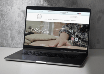 Création de site vitrine par Eventive Creations (Valenciennes, Lille)